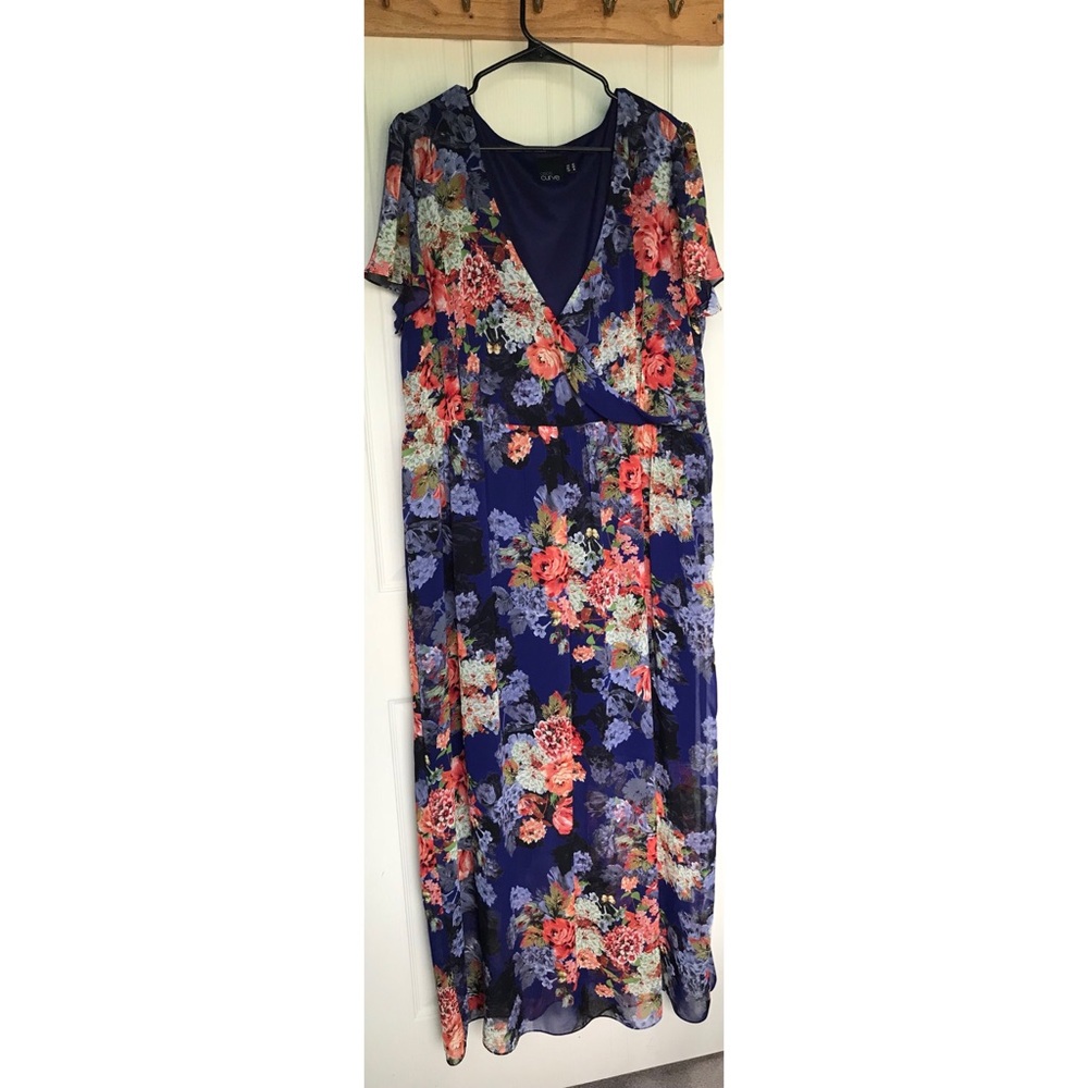ASOS Curve Floral Maxi Dress